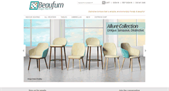 Desktop Screenshot of beaufurn.com